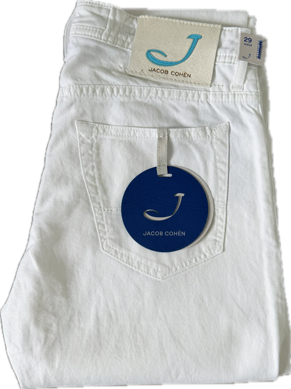 Jacob Cohën Style 688 - (Size 29) White (New)