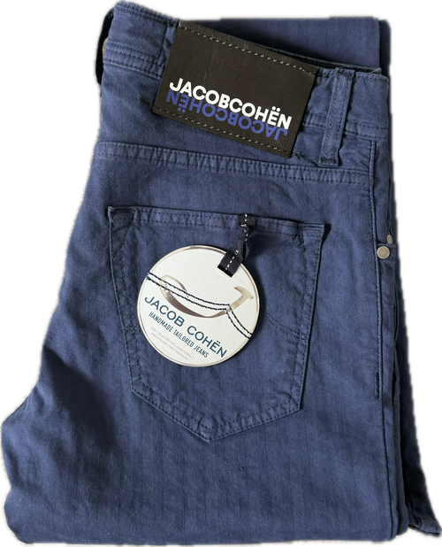 Jacob Cohën Style 622 - Storlek 30 (Mörkblå) (Ny)