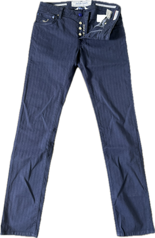 Jacob Cohën Style 622 - Storlek 30 (Mörkblå) (Ny)
