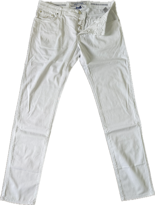 Jacob Cohën Style 688 - (Storlek 32 / Storlek 38) Vit (Ny)