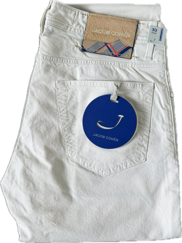 Jacob Cohën Style 622 - Size 30 (White) (New)