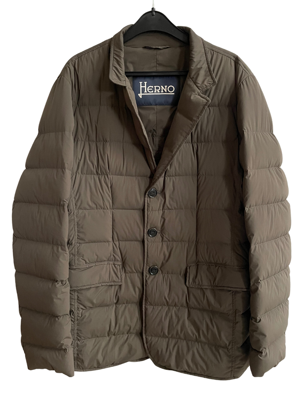 Herno - Blazer en duvet ultraléger avec poches - Taille L